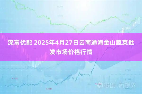 深富优配 2025年4月27日云南通海金山蔬菜批发市场价格行情