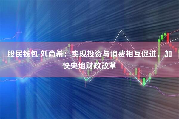 股民钱包 刘尚希：实现投资与消费相互促进，加快央地财政改革