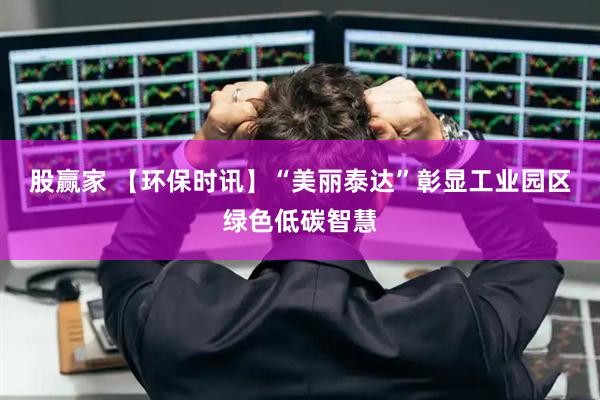 股赢家 【环保时讯】“美丽泰达”彰显工业园区绿色低碳智慧